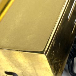 Sieninis žalvarinis reguliuojamas paveikslo apšvietimo šviestuvas 14,5×41,5×24 cm