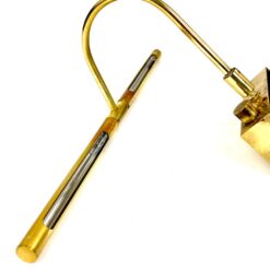 Sieninis žalvarinis reguliuojamas paveikslo apšvietimo šviestuvas 14,5×41,5×24 cm