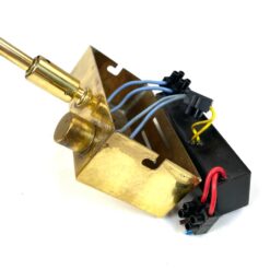 Sieninis žalvarinis reguliuojamas paveikslo apšvietimo šviestuvas 14,5×41,5×24 cm