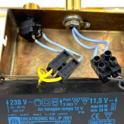 Sieninis žalvarinis reguliuojamas paveikslo apšvietimo šviestuvas 14,5×41,5×24 cm