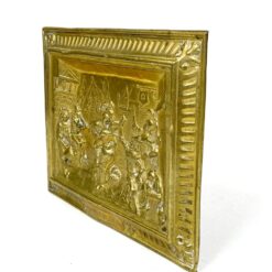 Pakabinamas žalvarinis bareljefas su šokių scena “Tout à la joie” 1,5×22,5×17,5 cm