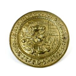 Žalvarinis bareljefas su smuklės scena 1,5x31x31 cm