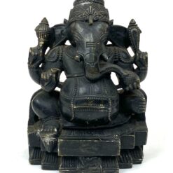 Hinduizmo išminties dievo Ganešos statula iš gipso 5,5x10x14 cm