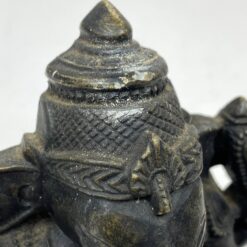 Hinduizmo išminties dievo Ganešos statula iš gipso 5,5x10x14 cm