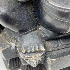 Hinduizmo išminties dievo Ganešos statula iš gipso 5,5x10x14 cm