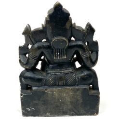 Hinduizmo išminties dievo Ganešos statula iš gipso 5,5x10x14 cm