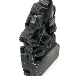 Hinduizmo išminties dievo Ganešos statula iš gipso 5,5x10x14 cm
