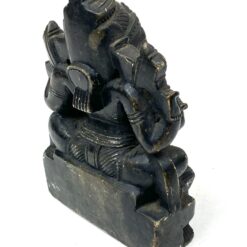 Hinduizmo išminties dievo Ganešos statula iš gipso 5,5x10x14 cm