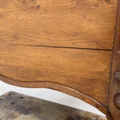 Barokinio stiliaus ąžuolinė rūbų spinta 60x150x241 cm