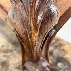 Barokinio stiliaus ąžuolinė rūbų spinta 60x150x241 cm