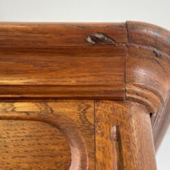 Barokinio stiliaus ąžuolinė rūbų spinta 60x150x241 cm