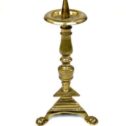 Žalvarinės trikojės žvakidės 2 vnt. komplektas 10x11x23 cm