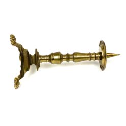 Žalvarinės trikojės žvakidės 2 vnt. komplektas 10x11x23 cm