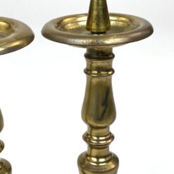 Žalvarinės trikojės žvakidės 2 vnt. komplektas 10x11x23 cm