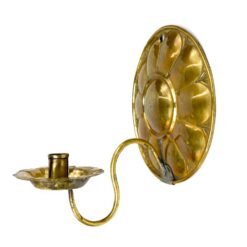 Žalvarinė pakabinama sieninė žvakidė 18,5x19x23 cm