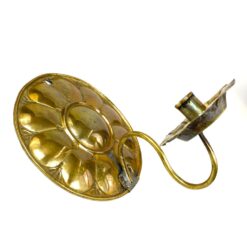 Žalvarinė pakabinama sieninė žvakidė 18,5x19x23 cm