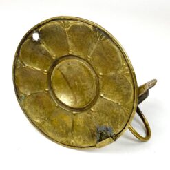 Žalvarinė pakabinama sieninė žvakidė 18,5x19x23 cm