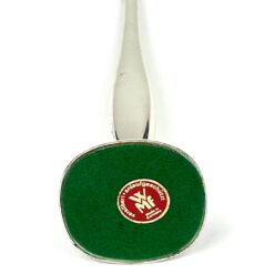 Sidabruoto metalo “WMF” vazelė 6x6x21,5 cm