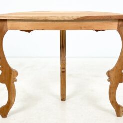 Barokinio stiliaus drožinėta medžio masyvo konsolė 42x95x76 cm