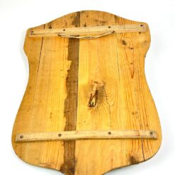 Medinis gobelenu aptrauktas paveikslas su Jėzaus Kristaus figūra 8x49x71 cm