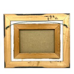 Ant drobės aliejiniais dažais tapytas miesto peizažas mediniame rėme 4,5×57,5×47,5 cm