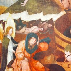 Hieronymus Bosch darbo The Vision of Tendal printas medžio rėme 2x94x73 cm