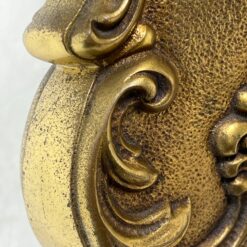 Žalvarinis toršeras šviesiu kartoniniu gaubtu 45,5×45,5×160 cm