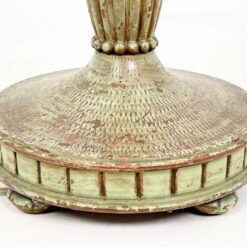 Pastatomas metalinis toršeras popieriniu gaubtu 50,5×50,5×141 cm