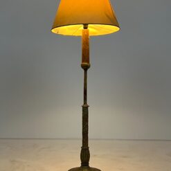 Pastatomas metalinis toršeras popieriniu gaubtu 50,5×50,5×141 cm