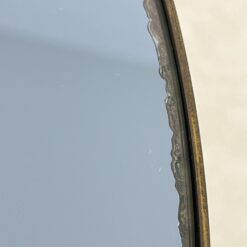 Metalinis staliukas tamsinto stiklo veidrodiniu stalviršiumi 63x63x48,5 cm