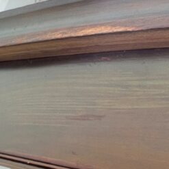 Išskleidžiamas raudonmedžio valgomojo stalas 96×186(+50)x75 cm