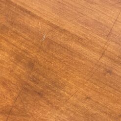 Išskleidžiamas raudonmedžio valgomojo stalas 96×186(+50)x75 cm