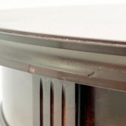 Išskleidžiamas raudonmedžio valgomojo stalas 96×186(+50)x75 cm