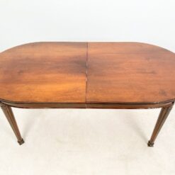 Išskleidžiamas raudonmedžio valgomojo stalas 96×186(+50)x75 cm