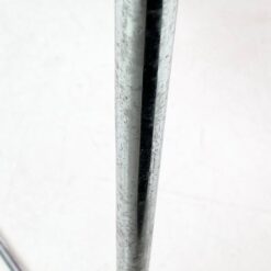 Vintažinis metalinis staliukas plastikiniu stalviršiumi 33x49x29 cm