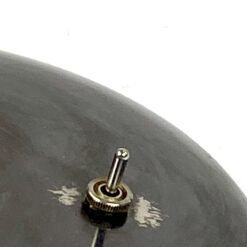 Vintažinis metalinis stalinis šviestuvas reguliuojamo kampo gaubtu 58×22,5×47 cm