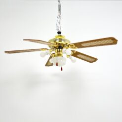 Lubinis ventiliatorius su apšvietimu 130x130x47 cm