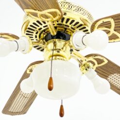 Lubinis ventiliatorius su apšvietimu 130x130x47 cm