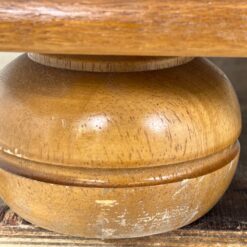 Ąžuolinė penkių durų rūbų spinta su veidrodžiu 65x262x205,5 cm