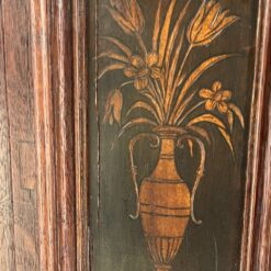 Ąžuolinė drožinėta XIX a. pr. komoda 82x194x197 cm