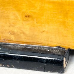 Art Deco stiliaus riešutmedžio lukšto konsolė 31×109,5×83 cm