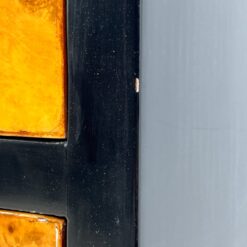 Art Deco stiliaus septynių stalčių komoda 37x53x135 cm