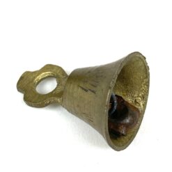 Žalvariniai miniatiūriniai varpeliai 6 vnt. komplektas