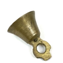 Žalvariniai miniatiūriniai varpeliai 6 vnt. komplektas