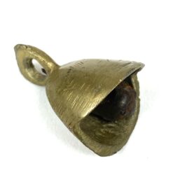 Žalvariniai miniatiūriniai varpeliai 6 vnt. komplektas