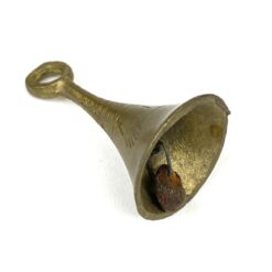 Žalvariniai miniatiūriniai varpeliai 6 vnt. komplektas