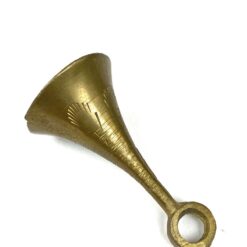 Žalvariniai miniatiūriniai varpeliai 6 vnt. komplektas