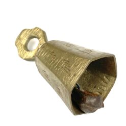 Žalvariniai miniatiūriniai varpeliai 6 vnt. komplektas