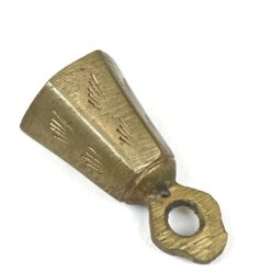 Žalvariniai miniatiūriniai varpeliai 6 vnt. komplektas