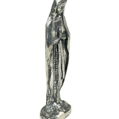 Miniatiūrinė metalinė Švč. Mergelės Marijos statulėlė 1,5×2,5×8 cm